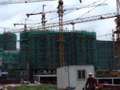 建筑工地钢管支撑架案例一