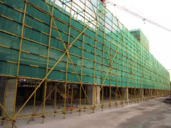 建筑工地钢管支撑架案例三